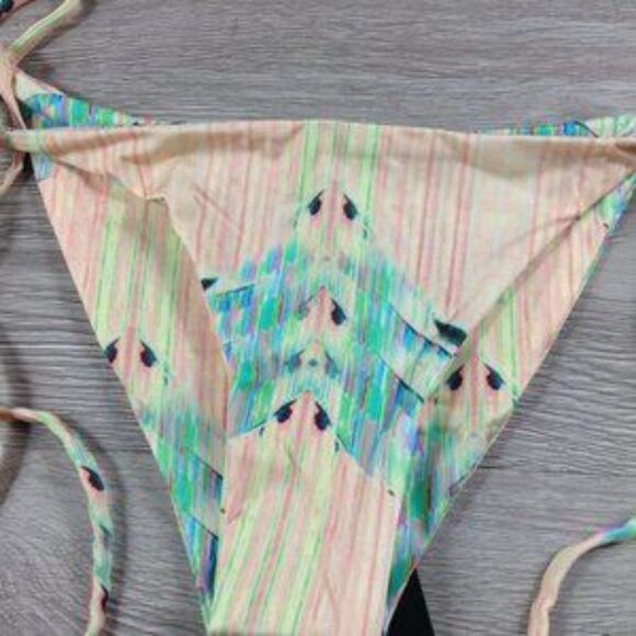 Tavik Swimwear Acid Jax Side Tie Bikini Bottoms - Picture 3 of 5